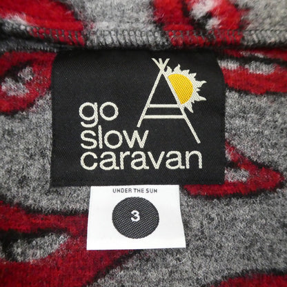 【中古】GO SLOW CARAVAN | ゴースローキャラバン ジャガードウールジャケット その他アウター 390268 グレー サイズ：3
