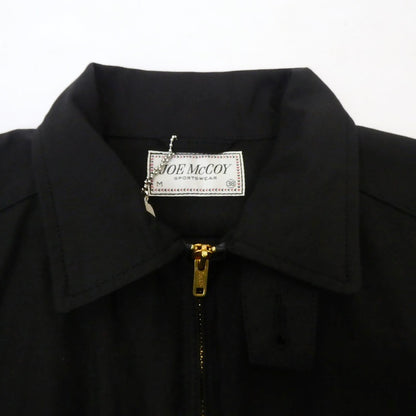 【中古】JOE McCOY | ジョーマッコイ ALL-WEATHER SWING JACKET ブルゾン MJ23016 ブラック サイズ：38