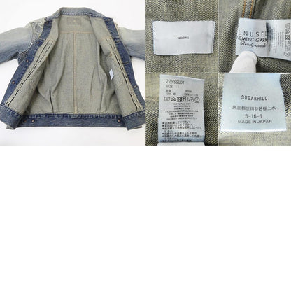 【中古】SUGARHILL | シュガーヒル FADED 2ND DENIM JACKET PRODUCTED BY UNUSED デニム 22SSSU01 サイズ：1