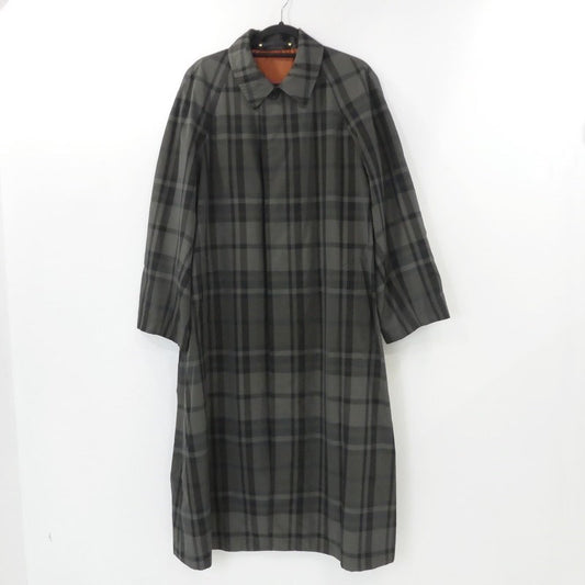 【中古】Paul Smith | ポール・スミス マドラスチェックオーバーコート ステンカラーコート 123109 051X サイズ：S