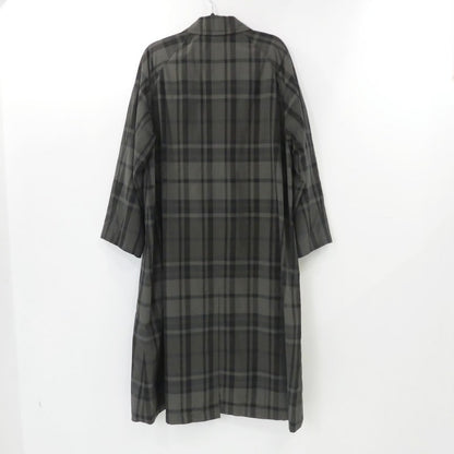 【中古】Paul Smith | ポール・スミス マドラスチェックオーバーコート ステンカラーコート 123109 051X サイズ：S