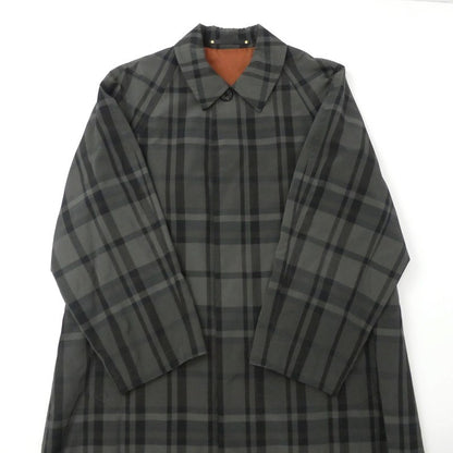 【中古】Paul Smith | ポール・スミス マドラスチェックオーバーコート ステンカラーコート 123109 051X サイズ：S