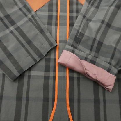 【中古】Paul Smith | ポール・スミス マドラスチェックオーバーコート ステンカラーコート 123109 051X サイズ：S