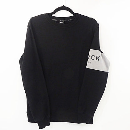 【中古】 BOLD STRIPE SWEATSHIRTS スウェット ブラック サイズ：XS