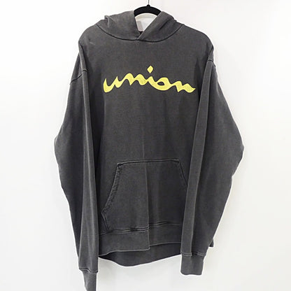 【中古】UNION | ユニオン HILLOCK HOOD パーカー チャコールグレー サイズ：2