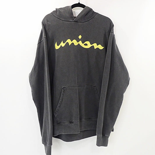 【中古】UNION | ユニオン HILLOCK HOOD パーカー チャコールグレー サイズ：2