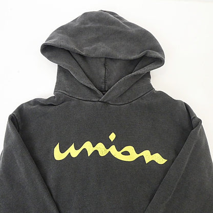 【中古】UNION | ユニオン HILLOCK HOOD パーカー チャコールグレー サイズ：2