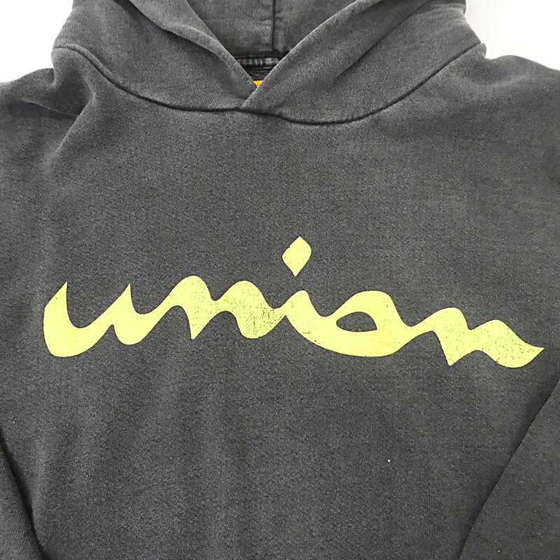 【中古】UNION | ユニオン HILLOCK HOOD パーカー チャコールグレー サイズ：2