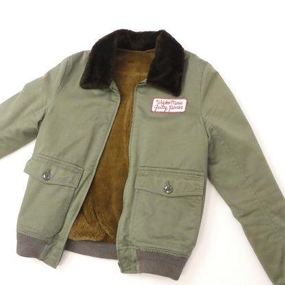【中古】WACKOMARIA | ワコマリア B-10 JACKET ミリタリーコート カーキ サイズ：S