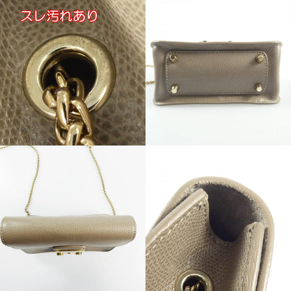 【中古】Furla | フルラ METROPOLIS MINI CROSSBODY ショルダーバッグ 851171 グレー