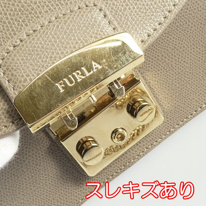 【中古】Furla | フルラ METROPOLIS MINI CROSSBODY ショルダーバッグ 851171 グレー