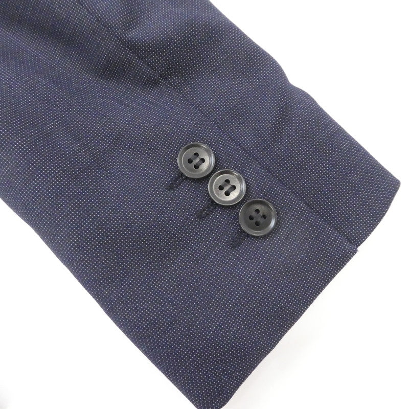 【中古】 セットアップ ネイビー サイズ：44