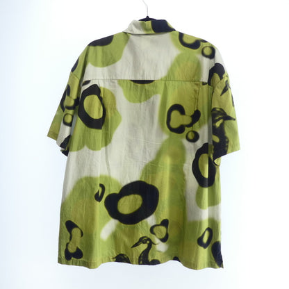 【中古】HERON PRESTON | ヘロンプレストン BOWLING SHIRT ‘GREEN’ 半袖シャツ HMGA027F21FAB001 サイズ：L