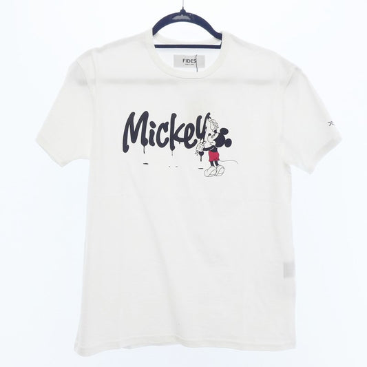 【中古】 MICKEY PAINTING S/S 半袖Ｔシャツ ホワイト サイズ：XS