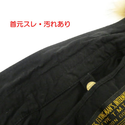 【中古】TMT | ティーエムティー MOLESKINE VARIABLE M-65 JACKET ミリタリージャケット TJK-F1713 ブラック サイズ：M