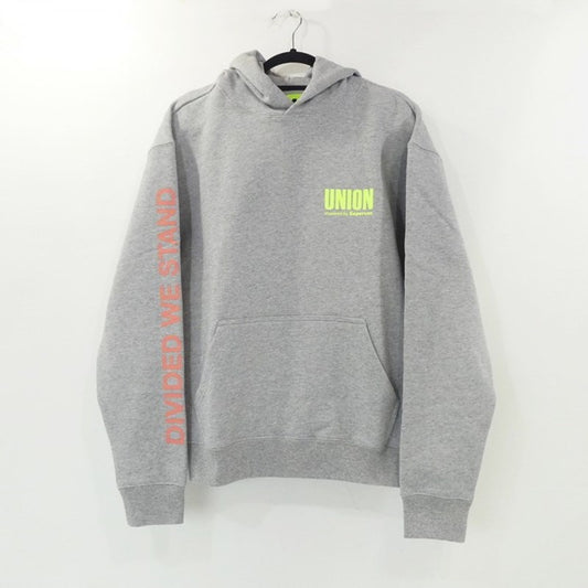 【中古】UNION | ユニオン SUPER UNION OSAKA HOODIE パーカー グレー サイズ：M