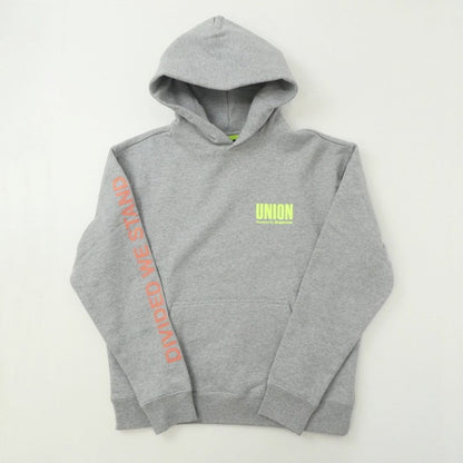 【中古】UNION | ユニオン SUPER UNION OSAKA HOODIE パーカー グレー サイズ：M