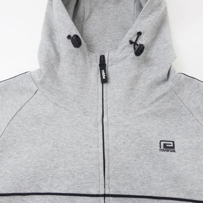 【中古】reversal | リバーサル URBAN SWEAT LOGO TAPE ZIP PARKA パーカー rv21aw303 グレー サイズ：M