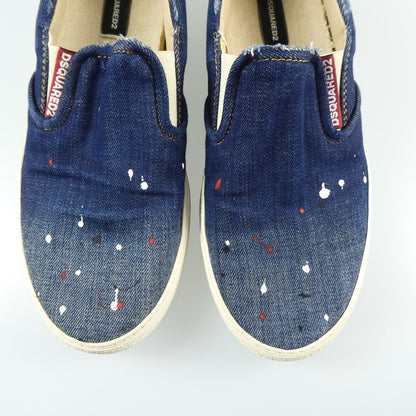 【中古】DSQUARED2 | ディースクエアード スリッポン インディゴ