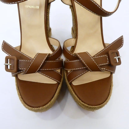 【中古】Christian Louboutin | クリスチャンルブタン Zero Problem 140 サンダル 1140934 ブラウン 28cm