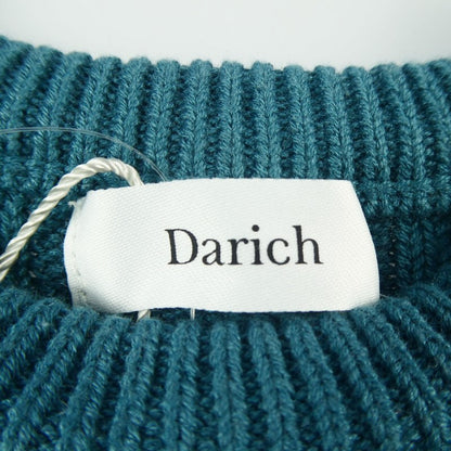 【中古】Darich | ダーリッチ ケーブルニットフレアミニワンピース ワンピース 112324048 ブルー