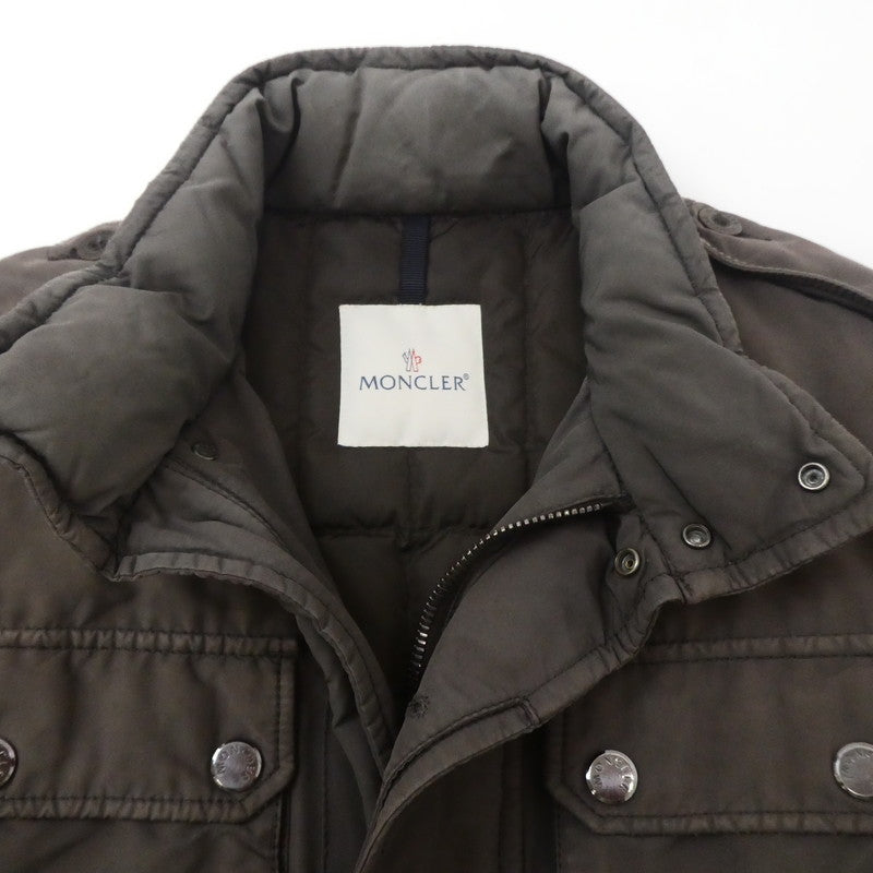 【中古】MONCLER | モンクレール SATURNIN ダウンジャケット 44520/00/54028 カーキ