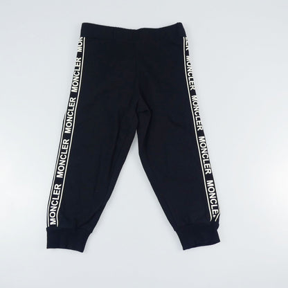 【中古】MONCLER | モンクレール COMPLETO MAGLIA PANTALONE パンツ 8M73020 2020S/S 国内正規品 キッズ100cm ブラック
