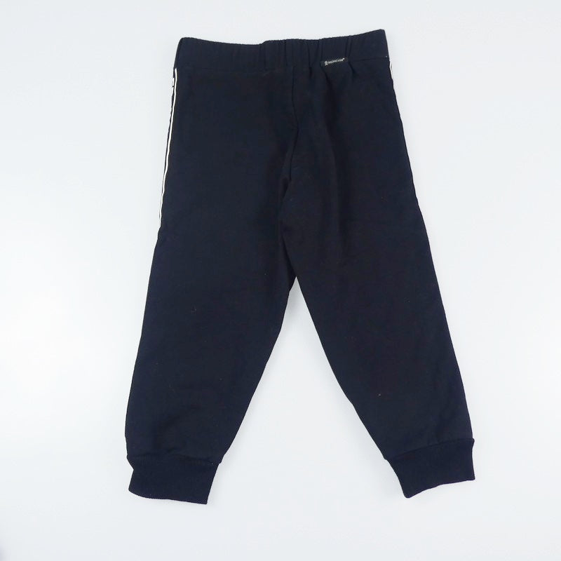 【中古】MONCLER | モンクレール COMPLETO MAGLIA PANTALONE パンツ 8M73020 2020S/S 国内正規品 キッズ100cm ブラック