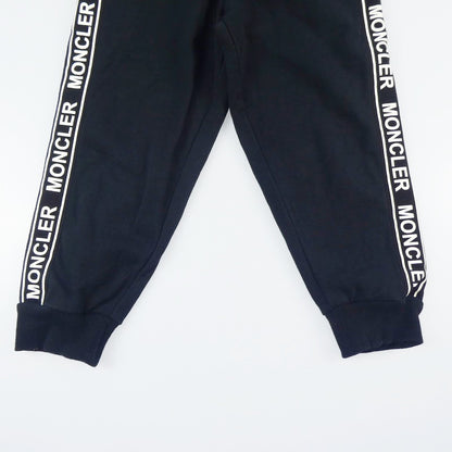 【中古】MONCLER | モンクレール COMPLETO MAGLIA PANTALONE パンツ 8M73020 2020S/S 国内正規品 キッズ100cm ブラック