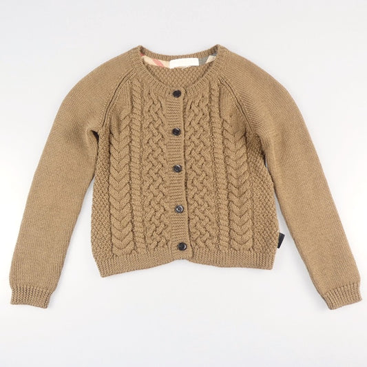 【中古】BURBERRY CHILD | バーバリーチャイルド カーディガン C8N17-635-40 ブラウン