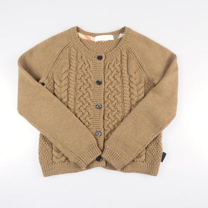 【中古】BURBERRY CHILD | バーバリーチャイルド カーディガン C8N17-635-40 ブラウン