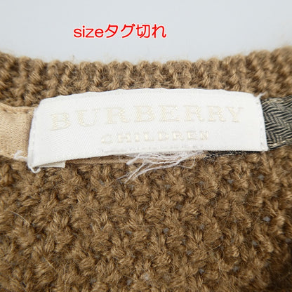 【中古】BURBERRY CHILD | バーバリーチャイルド カーディガン C8N17-635-40 ブラウン