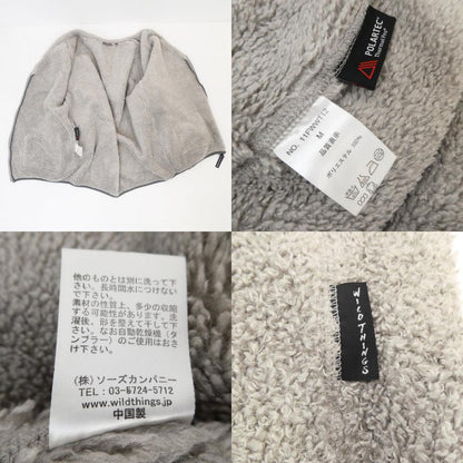 【中古】WILD THINGS | ワイルドシングス MONSTER FLEECE CARDIGAN カーディガン 11FWWT12 - サイズ：M