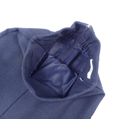 【中古】snidel | スナイデル ハイウエストテントロングスカート スカート SWFS232168 ネイビー
