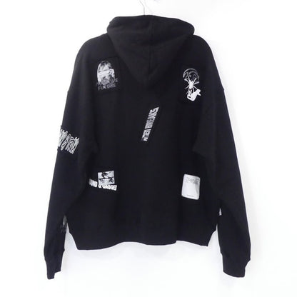 【中古】 CRUST HOODIE パーカー ブラック サイズ：L