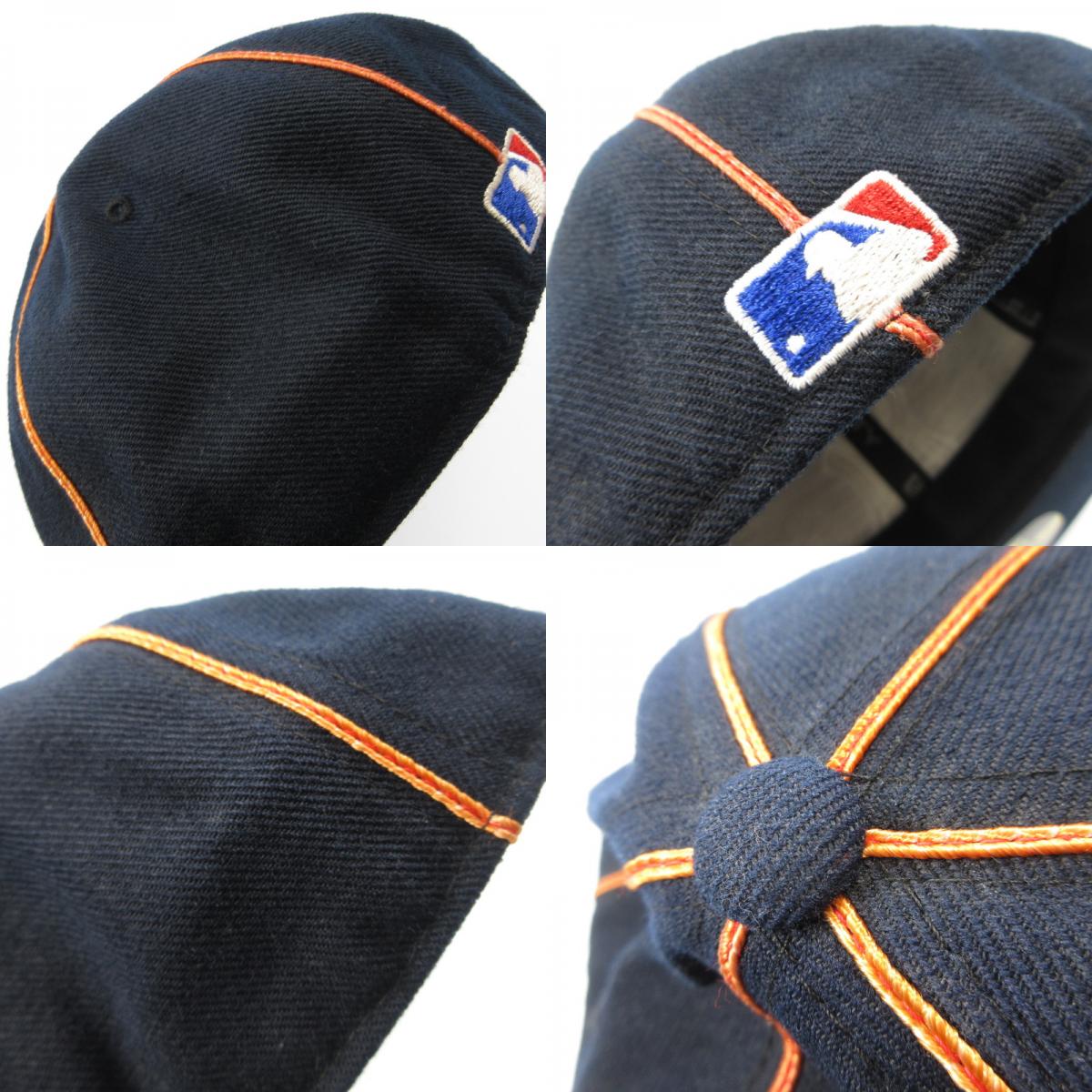 【中古】NEW ERA | ニューエラ NEW YORK YANKEES キャップ 旧ロゴ ネイビー