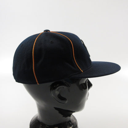 【中古】NEW ERA | ニューエラ NEW YORK YANKEES キャップ 旧ロゴ ネイビー
