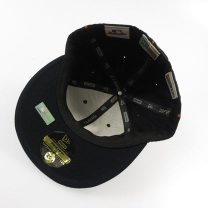 【中古】NEW ERA | ニューエラ NEW YORK YANKEES キャップ 旧ロゴ ネイビー