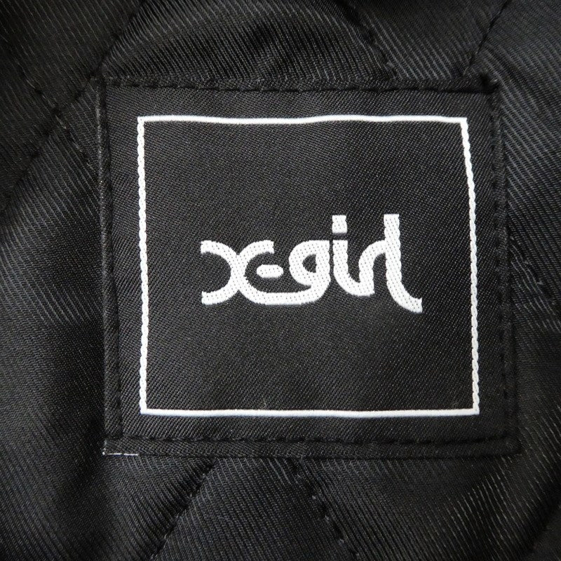 【中古】HYSTERIC GLAMOUR | ヒステリックグラマー VARSITY JACKET スタジャン 05194510 ブラック サイズ：2