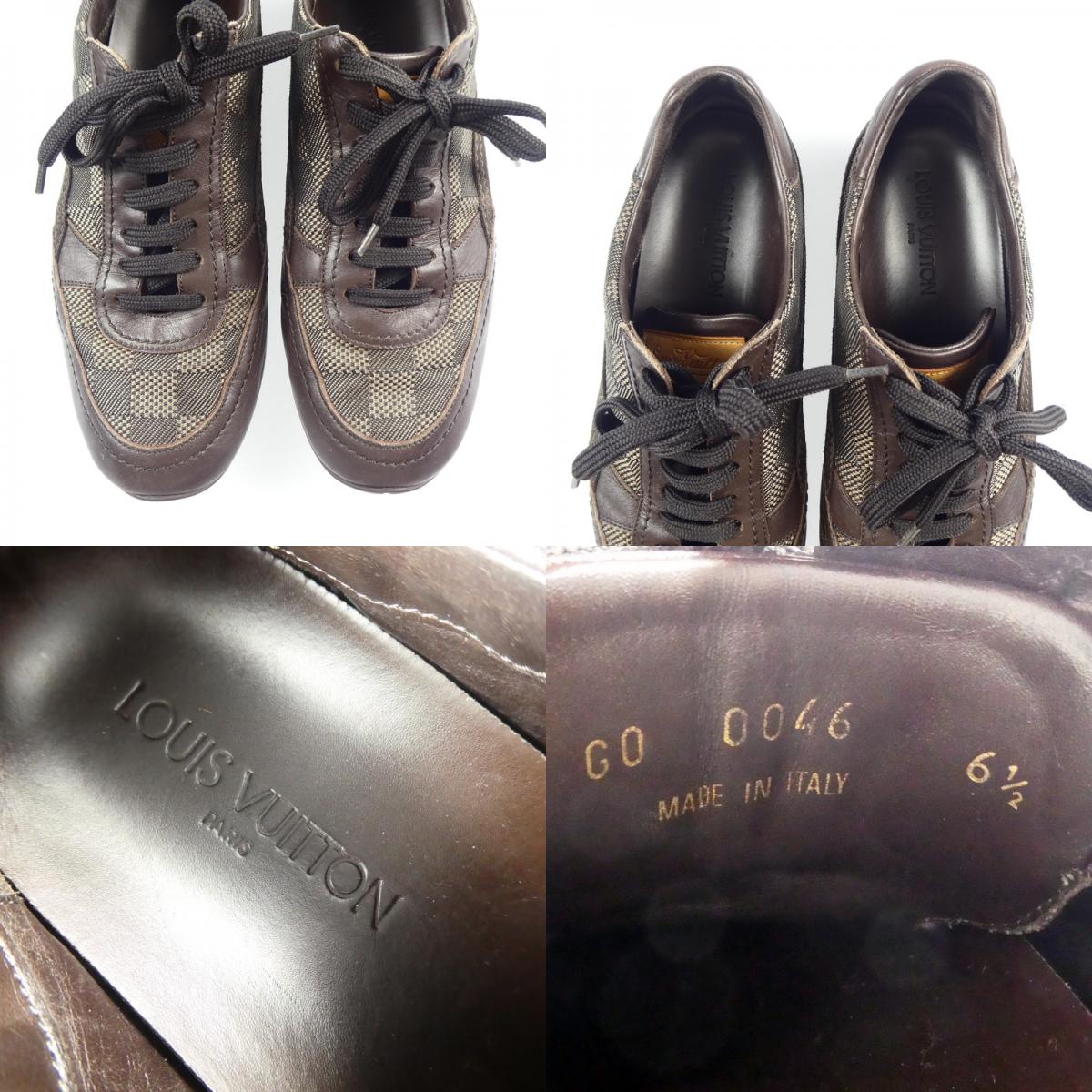 【中古】LOUIS VUITTON | ルイ・ヴィトン ダミエジャガード スニーカー サイズ:25.5cm 25.5cm