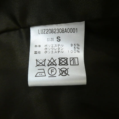【中古】Lui's | ルイス チェックビッグシルエット ロングコート トレンチコート LUZ2082308A0001 ブラウン サイズ：S