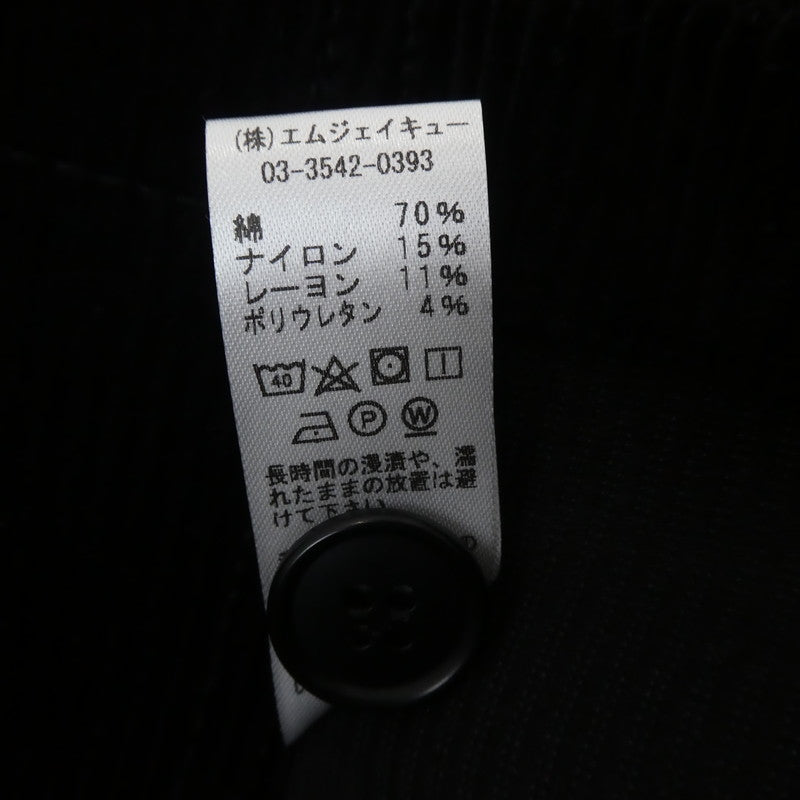 【中古】 LA VESTE RAIE カバーオール ブラック サイズ：2
