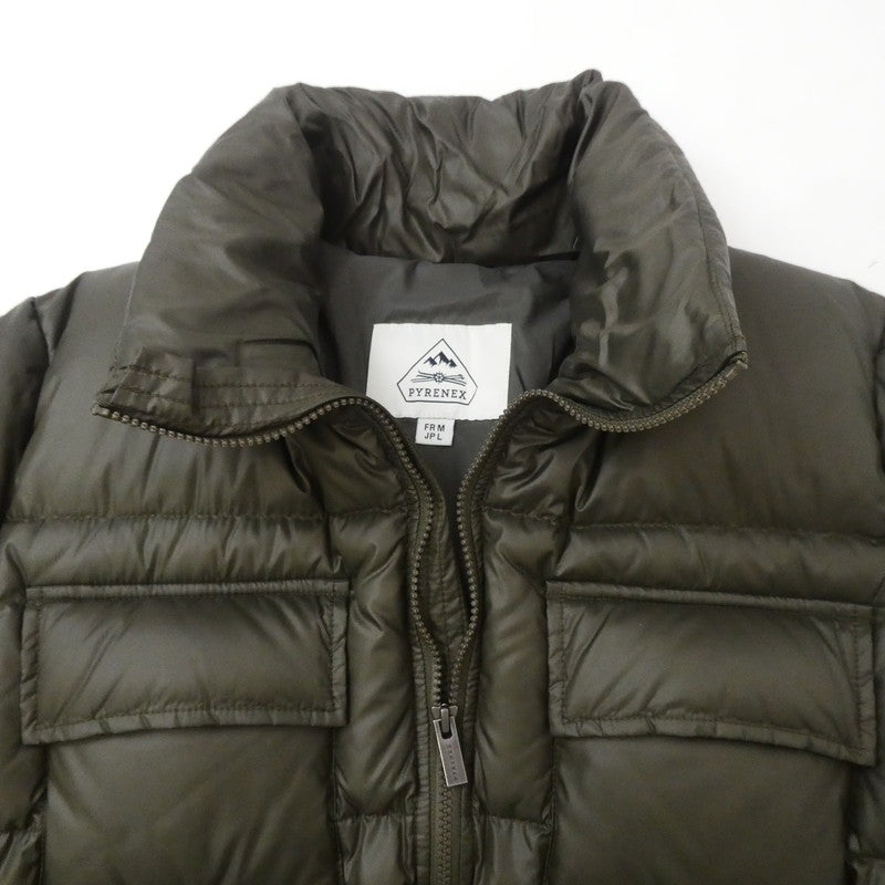 【中古】Pyrenex | ピレネックス BASILE ダウンジャケット HMM006 カーキ サイズ：L