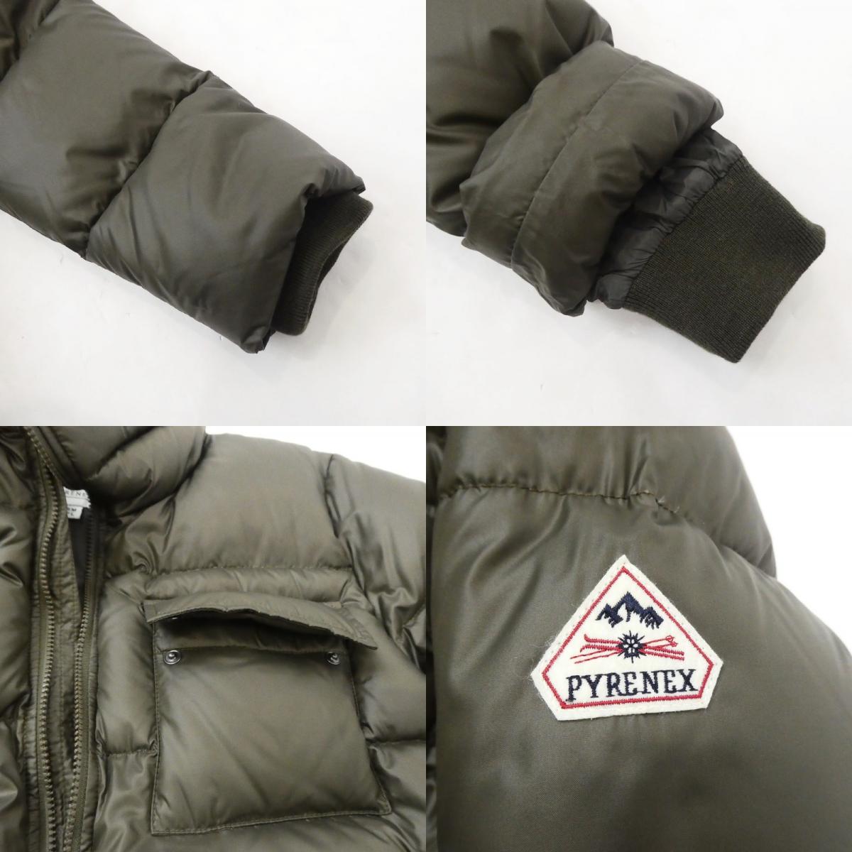 【中古】Pyrenex | ピレネックス BASILE ダウンジャケット HMM006 カーキ サイズ：L