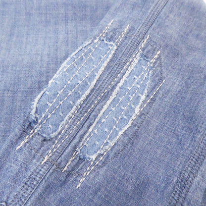 【中古】DENHAM | デンハム FORD BORO SHIRT ASC 長袖シャツ インディゴ サイズ：M