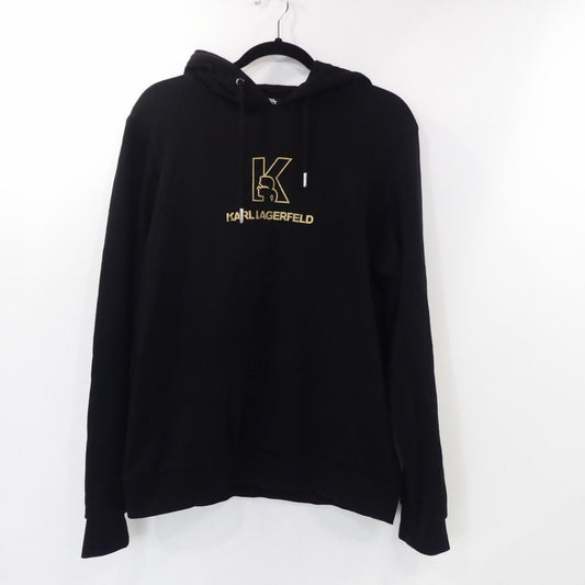 【中古】KARL LAGERFELD | カールラガーフェルド パーカー 705012-502910 ブラック サイズ：M