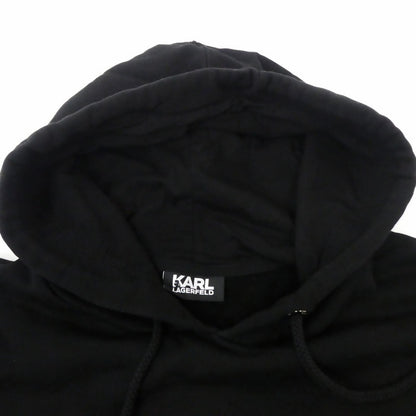 【中古】KARL LAGERFELD | カールラガーフェルド パーカー 705012-502910 ブラック サイズ：M