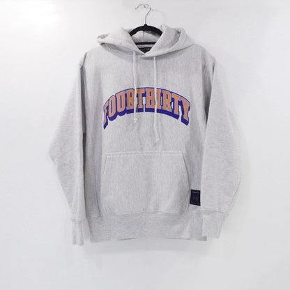 【中古】430 - FOURTHIRTY - | フォーサーティー ARCH COLLAGE P/O PARKA パーカー 22-175 グレー