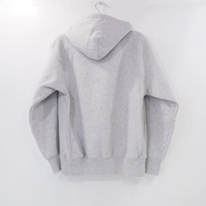 【中古】430 - FOURTHIRTY - | フォーサーティー ARCH COLLAGE P/O PARKA パーカー 22-175 グレー