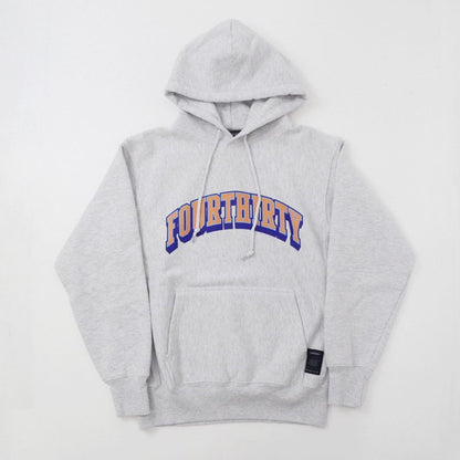 【中古】430 - FOURTHIRTY - | フォーサーティー ARCH COLLAGE P/O PARKA パーカー 22-175 グレー